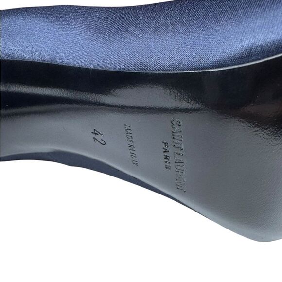 NWT YSL Satin 115mm Stilettos (12) - Picture 2 of 11